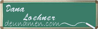Dana Loehner Visitenkarte